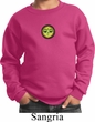 Yoga Buddha Eyes Patch Kids Sweatshirt