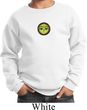 Yoga Buddha Eyes Patch Kids Sweatshirt