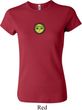 Yoga Buddha Eyes Patch Ladies Crewneck Shirt