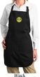 Yoga Buddha Eyes Patch Ladies Full Length Apron with Pockets