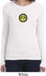 Yoga Buddha Eyes Patch Ladies Long Sleeve Shirt