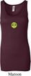 Yoga Buddha Eyes Patch Ladies Longer Length Tank Top
