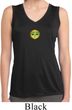 Yoga Buddha Eyes Patch Ladies Sleeveless Moisture Wicking Shirt