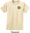Yoga Buddha Eyes Patch Pocket Print Kids Shirt