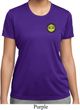 Yoga Buddha Eyes Patch Pocket Print Ladies Moisture Wicking Shirt