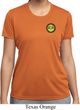 Yoga Buddha Eyes Patch Pocket Print Ladies Moisture Wicking Shirt