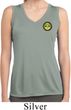 Yoga Buddha Eyes Patch Pocket Print Ladies Sleeveless Moisture Wicking