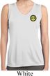 Yoga Buddha Eyes Patch Pocket Print Ladies Sleeveless Moisture Wicking