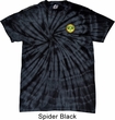 Yoga Buddha Eyes Patch Pocket Print Spider Tie Dye Shirt
