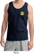 Yoga Buddha Eyes Patch Pocket Print Tank Top