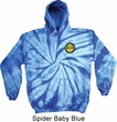 Yoga Buddha Eyes Patch Pocket Print Tie Dye Hoodie