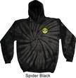 Yoga Buddha Eyes Patch Pocket Print Tie Dye Hoodie