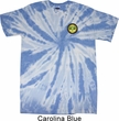 Yoga Buddha Eyes Patch Pocket Print Twist Tie Dye Shirt
