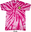 Yoga Buddha Eyes Patch Pocket Print Twist Tie Dye Shirt