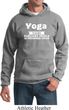 Yoga Cause Punching People is Frowned Upon Hoodie