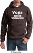 Yoga Cause Punching People is Frowned Upon Hoodie