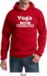 Yoga Cause Punching People is Frowned Upon Hoodie