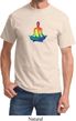 Yoga Chakra Lotus Pose Adult Shirt