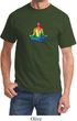 Yoga Chakra Lotus Pose Adult Shirt
