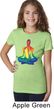 Yoga Chakra Lotus Pose Girls Shirt