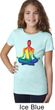 Yoga Chakra Lotus Pose Girls Shirt