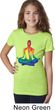 Yoga Chakra Lotus Pose Girls Shirt