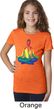 Yoga Chakra Lotus Pose Girls Shirt
