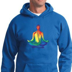 Yoga Chakra Lotus Pose Hoodie