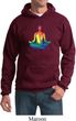 Yoga Chakra Lotus Pose Hoodie