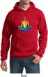 Yoga Chakra Lotus Pose Hoodie