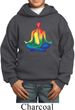 Yoga Chakra Lotus Pose Kids Hoodie