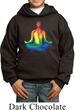Yoga Chakra Lotus Pose Kids Hoodie