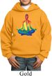 Yoga Chakra Lotus Pose Kids Hoodie
