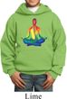 Yoga Chakra Lotus Pose Kids Hoodie