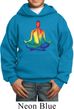 Yoga Chakra Lotus Pose Kids Hoodie