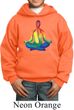 Yoga Chakra Lotus Pose Kids Hoodie
