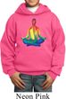 Yoga Chakra Lotus Pose Kids Hoodie