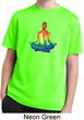 Yoga Chakra Lotus Pose Kids Moisture Wicking Shirt