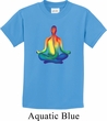 Yoga Chakra Lotus Pose Kids Shirt