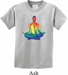 Yoga Chakra Lotus Pose Kids Shirt