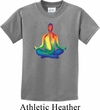 Yoga Chakra Lotus Pose Kids Shirt