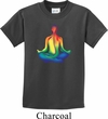 Yoga Chakra Lotus Pose Kids Shirt