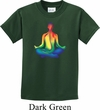 Yoga Chakra Lotus Pose Kids Shirt