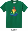 Yoga Chakra Lotus Pose Kids Shirt