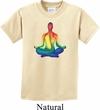 Yoga Chakra Lotus Pose Kids Shirt