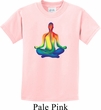 Yoga Chakra Lotus Pose Kids Shirt