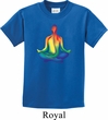 Yoga Chakra Lotus Pose Kids Shirt