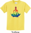 Yoga Chakra Lotus Pose Kids Shirt