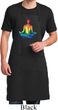 Yoga Chakra Lotus Pose Mens Full Length Apron with Pockets