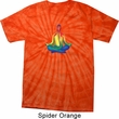 Yoga Chakra Lotus Pose Spider Tie Dye Shirt